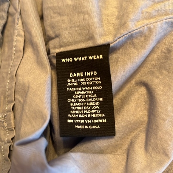 Who What When -Blue Jean light  Chambray Shift Dress 
Womens Size M -Oversized - Picture 5 of 6